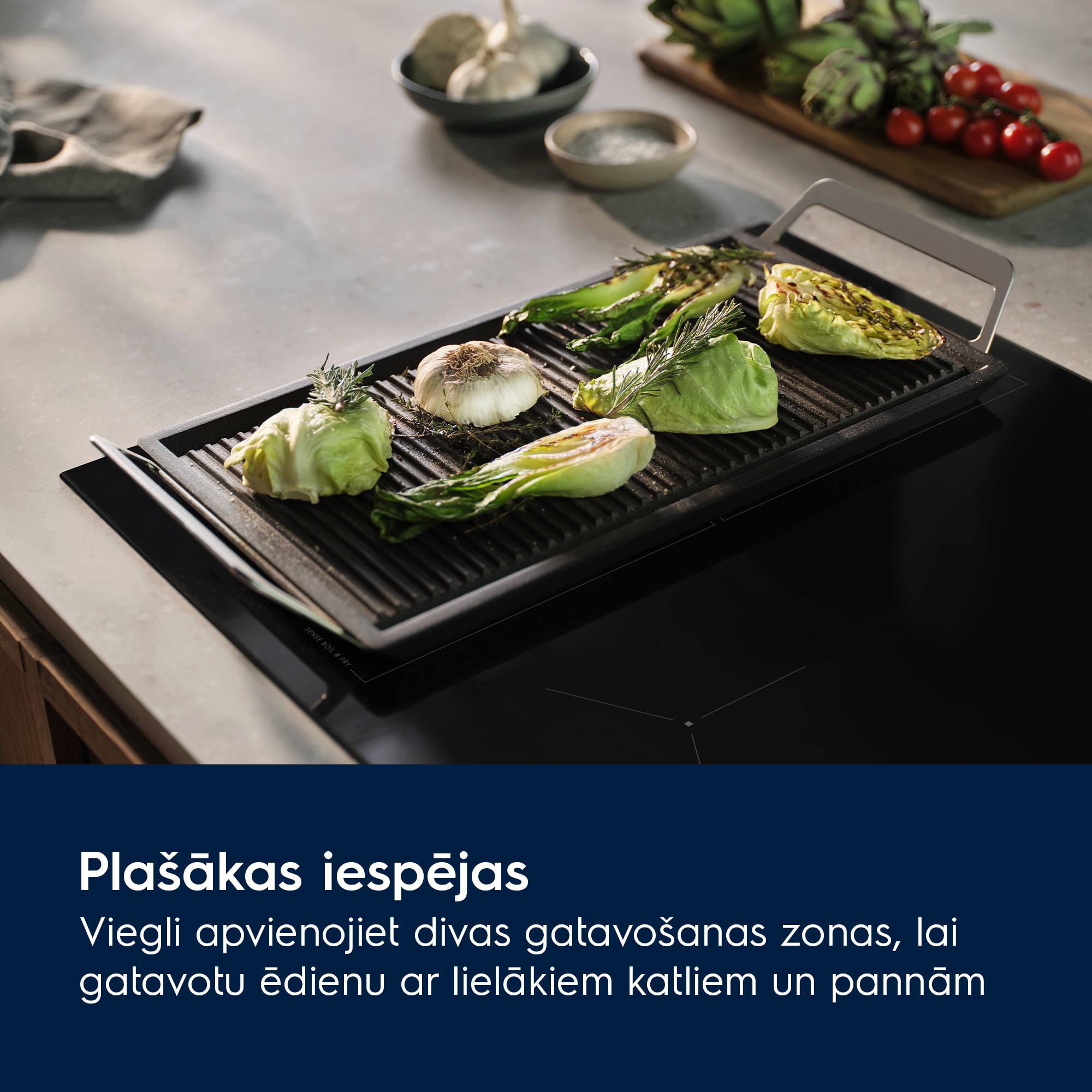 Electrolux - Indukcijas plīts virsma - EIV83443BW