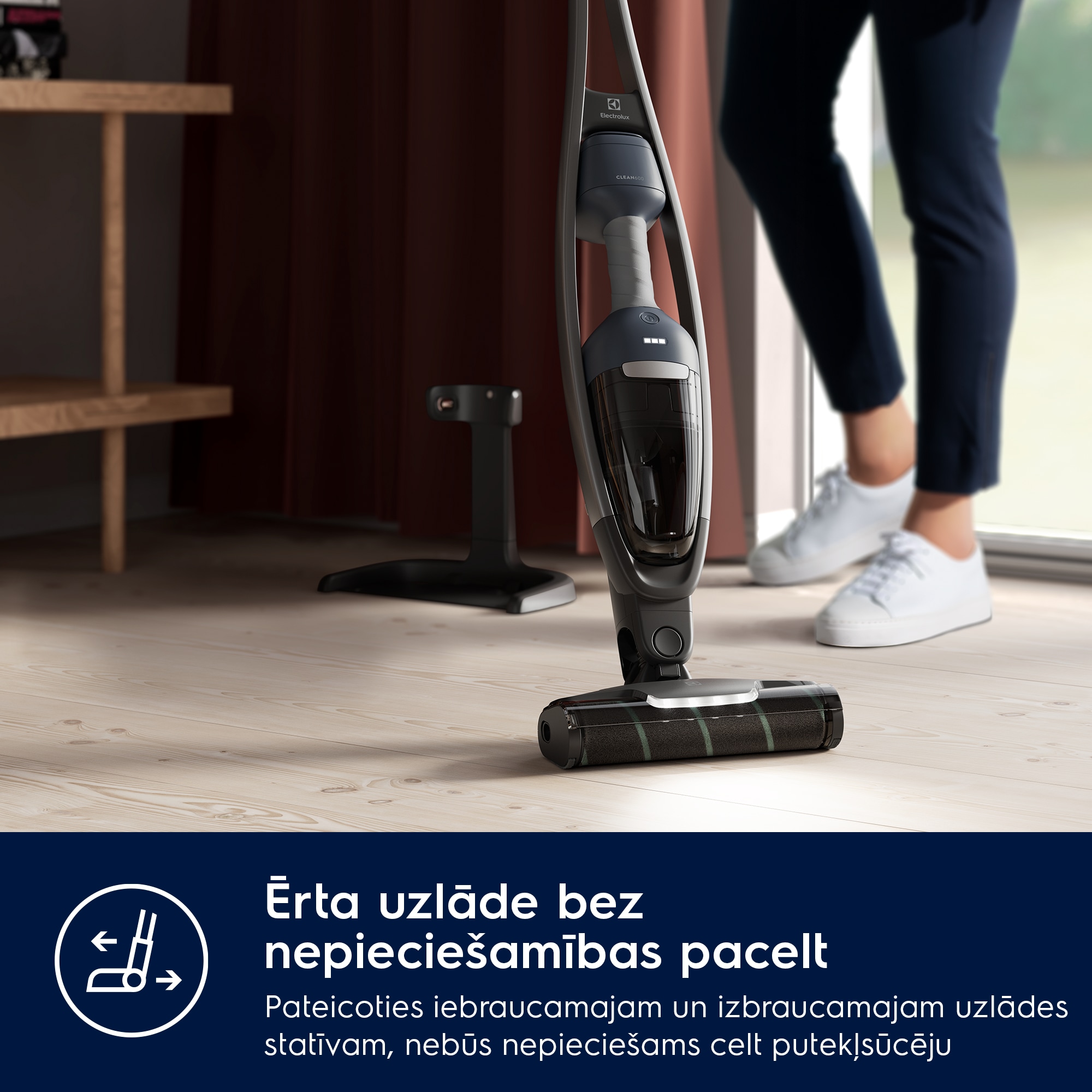 Electrolux - Bezvadu putekļsūcējs - ES62CP25DB