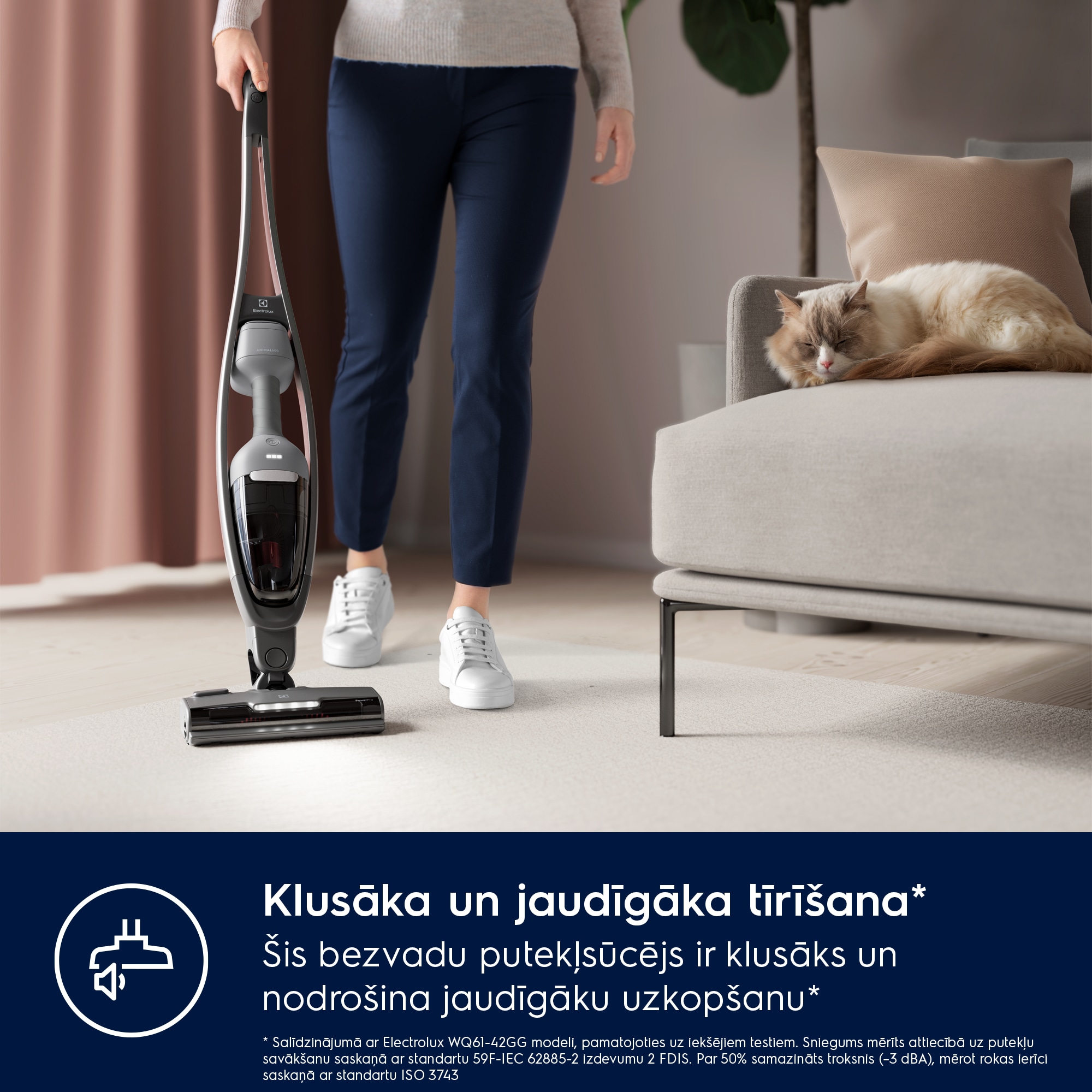 Electrolux - Bezvadu putekļsūcējs - ES62AB25UG