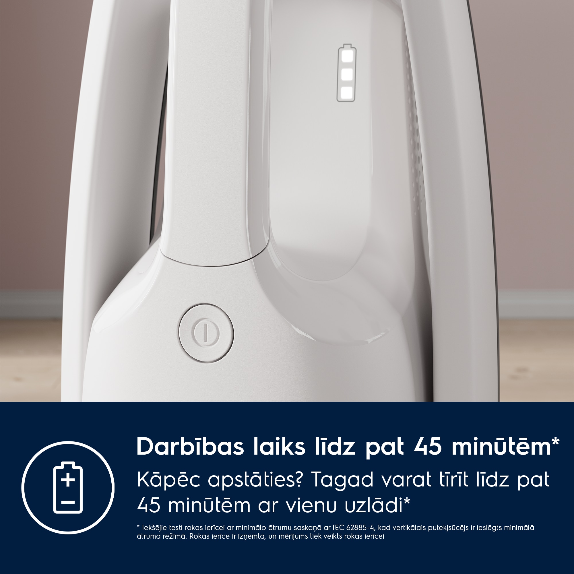 Electrolux - Bezvadu putekļsūcējs - ES52CB18SH