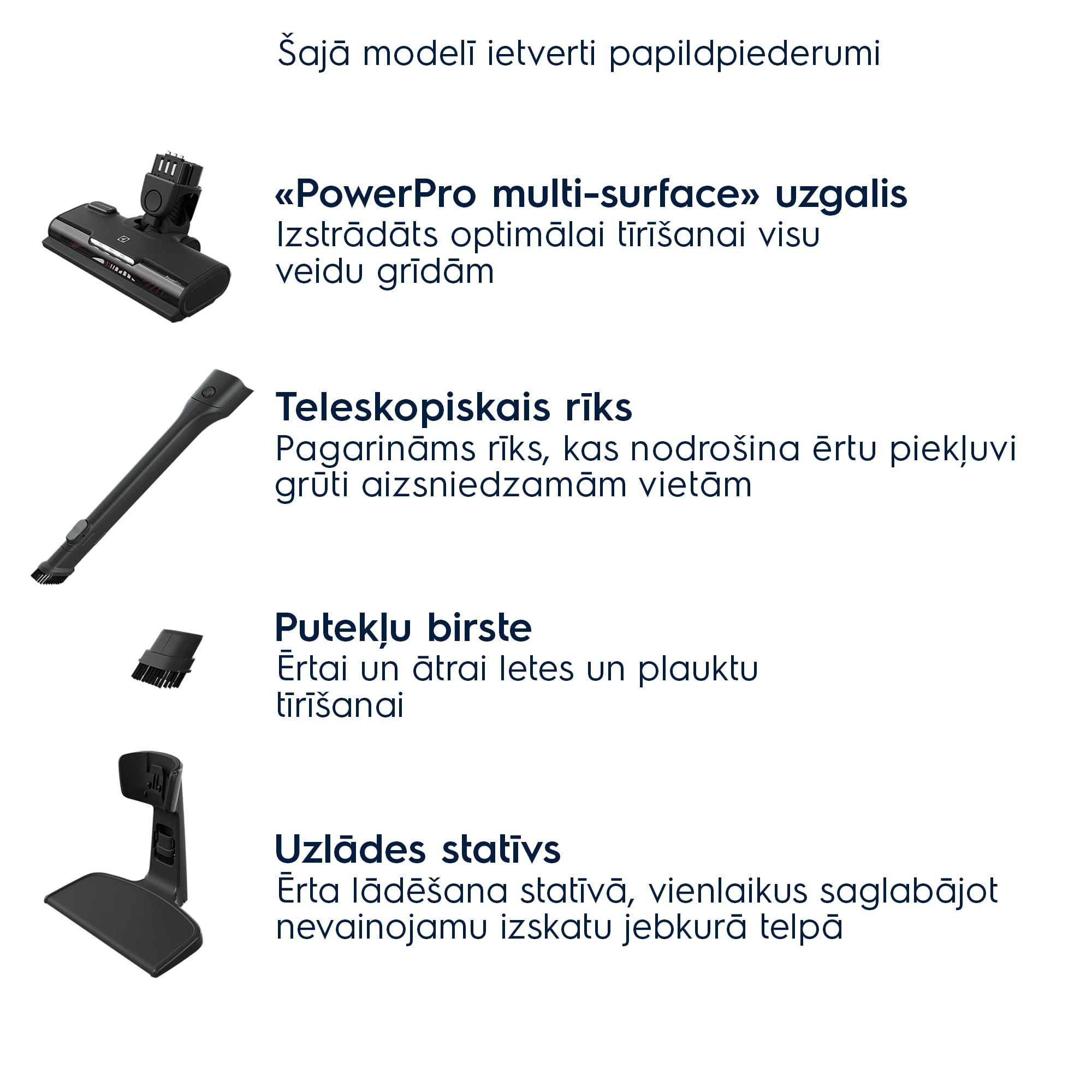 Electrolux - Bezvadu putekļsūcējs - ES52CB18SH