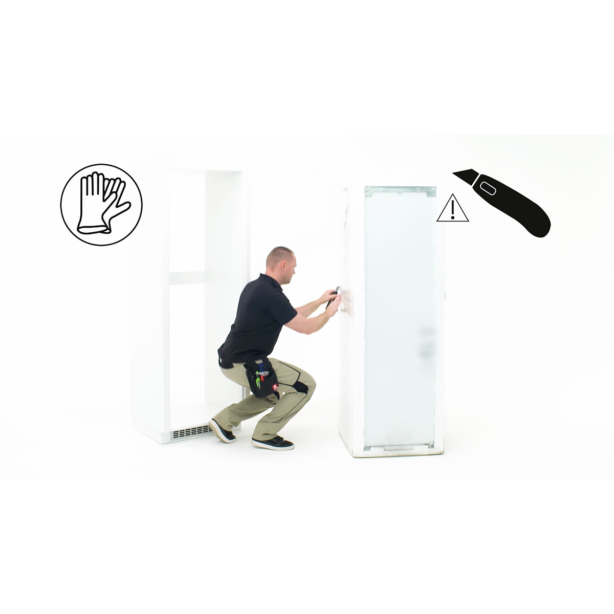 Electrolux - Iebūvējams ledusskapis - LRB3AE12S