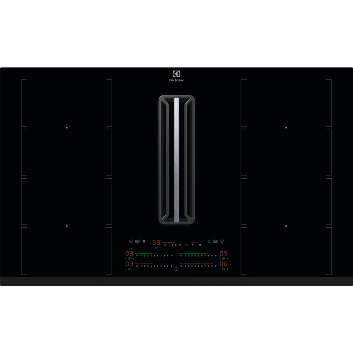 Electrolux - Plīts virsma ar nosūcēju - KCC85450